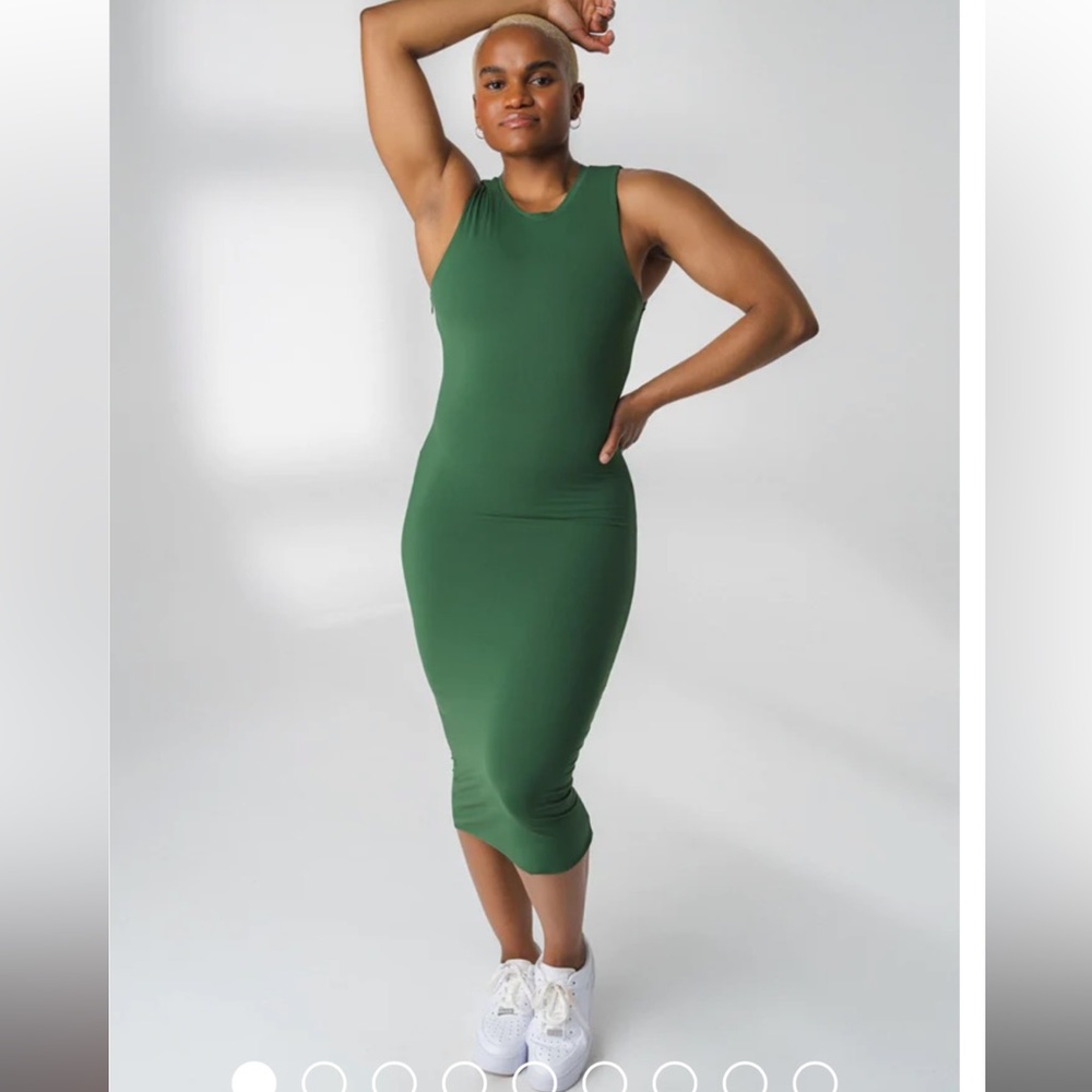 NWT White Balance Athletica/Vitality Midi Dress